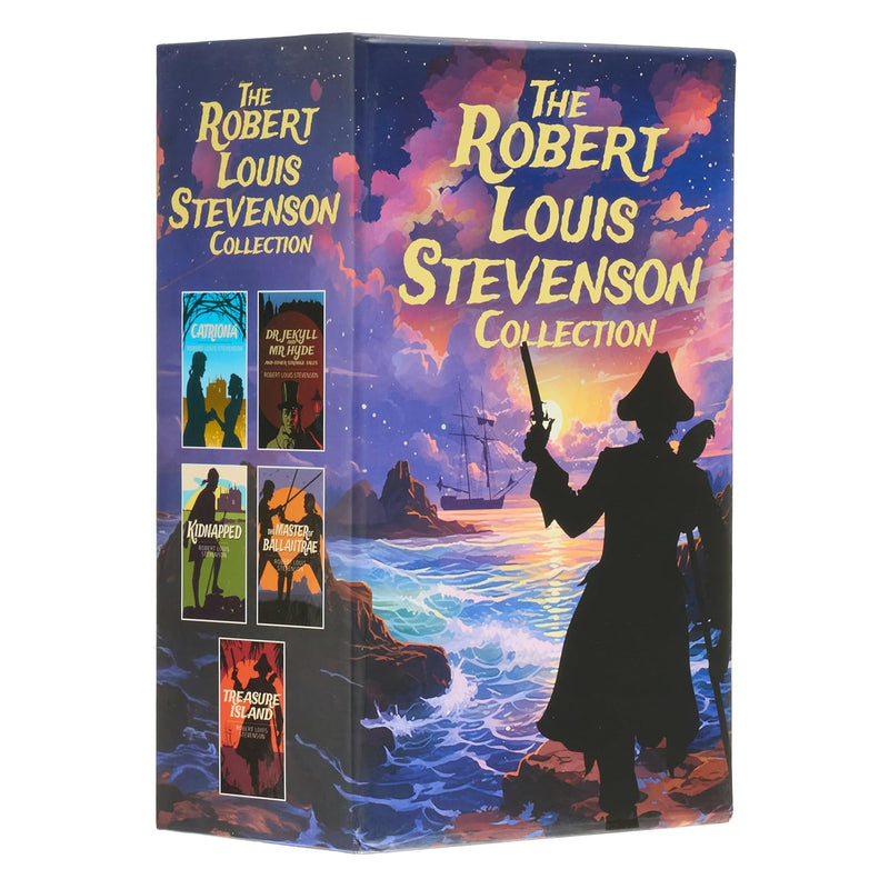The Robert Louis Stevenson Collection: 5-Book Paperback Boxed Set (Treasure Island, Catriona, The Master of Ballantrae) - The Book Bundle