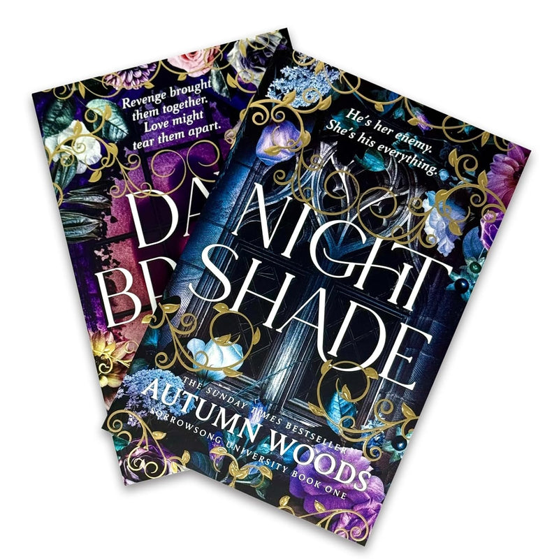 Sorrowsong University 2 Books Collection Set by Autumn Woods - Nightshade & Daybreak - Fiction - Paperback