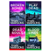 Detective Kim Stone Crime Thriller Series Collection 4 Books Set by Angela Marsons (Books 4-7) (Play Dead, Blood Lines, Dead Souls, Broken Bones) - The Book Bundle