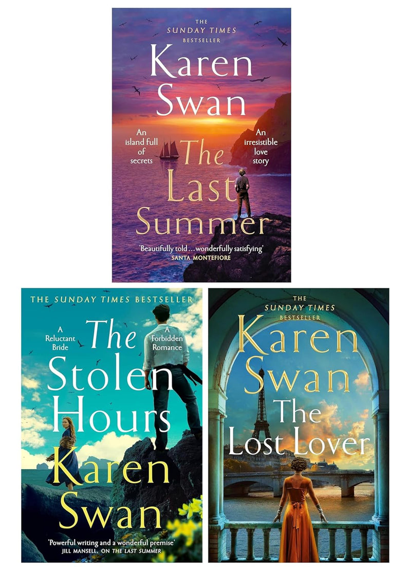 The Wild Isle Series 3 Books Collection Set by Karen Swan - Fiction - Paperback