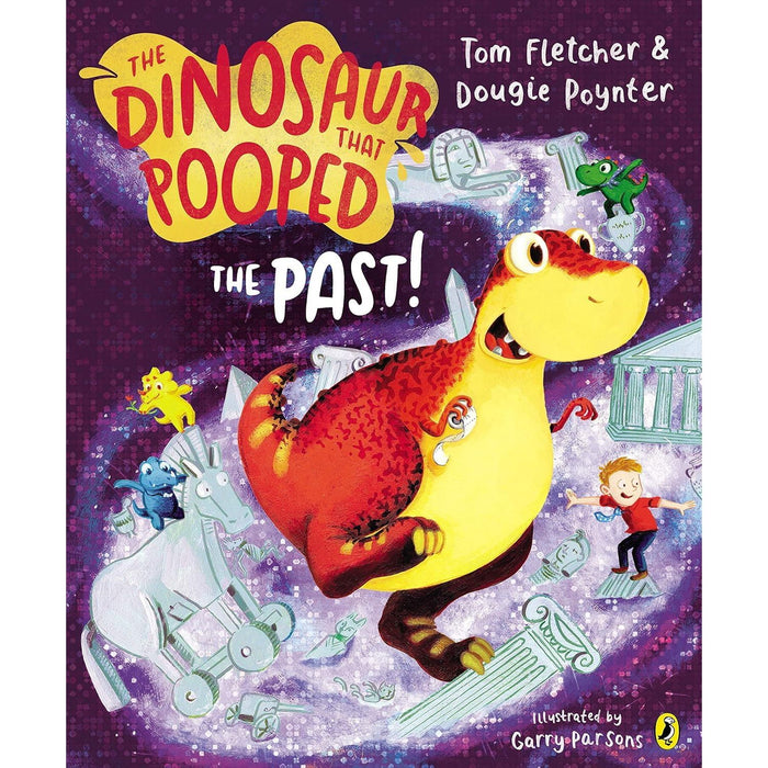 The Dinosaurs That Pooped Series 7 Books Collection Set By Tom Fletcher (A Pirate!, The Past!, The Bed!) - The Book Bundle