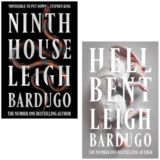 Alex Stern Series by Leigh Bardugo 2 Books Collection Set (Ninth House and Hell Bent) - The Book Bundle