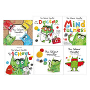 Anna Llenas The Colour Monster Collection 6 Books Set (The Colour Monster, A Colour Activity Book, Goes to School, The Colour Monster Pop-Up,The Colour Monster: The Feelings Doctor, Mindfulness) - The Book Bundle