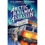 Adventures on Trains 2 Books collection set by M.G. Leonard & Sam Sedgman, paperback fiction books for children.