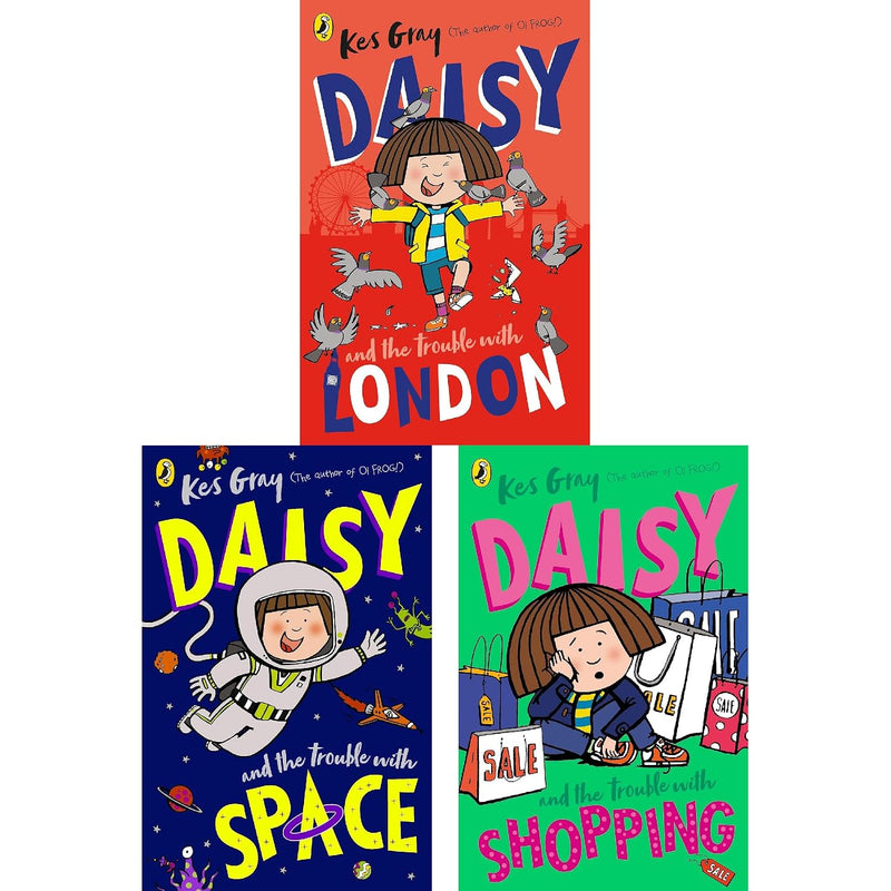 Daisy And The Trouble With 18 Books Collection Set By Kes Gray - Fiction - Paperback