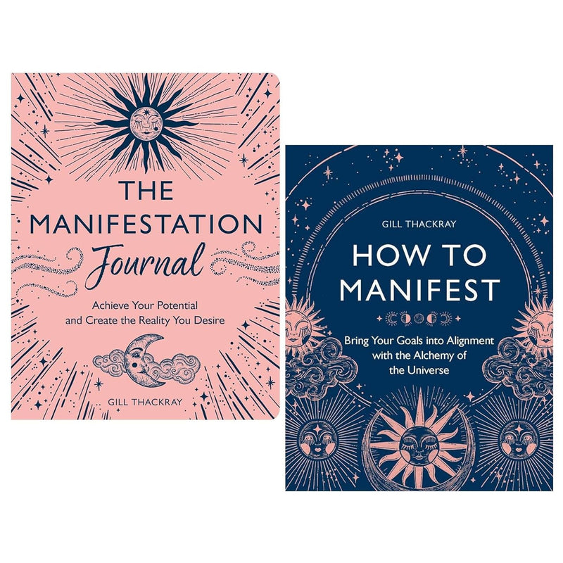 Gill Thackray 2 Books Collection Set (How to Manifest & The Manifestation Journal) - The Book Bundle
