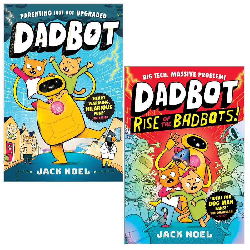 DadBot Series 2 Books Collection Set by Jack Noel - Fiction - Paperback