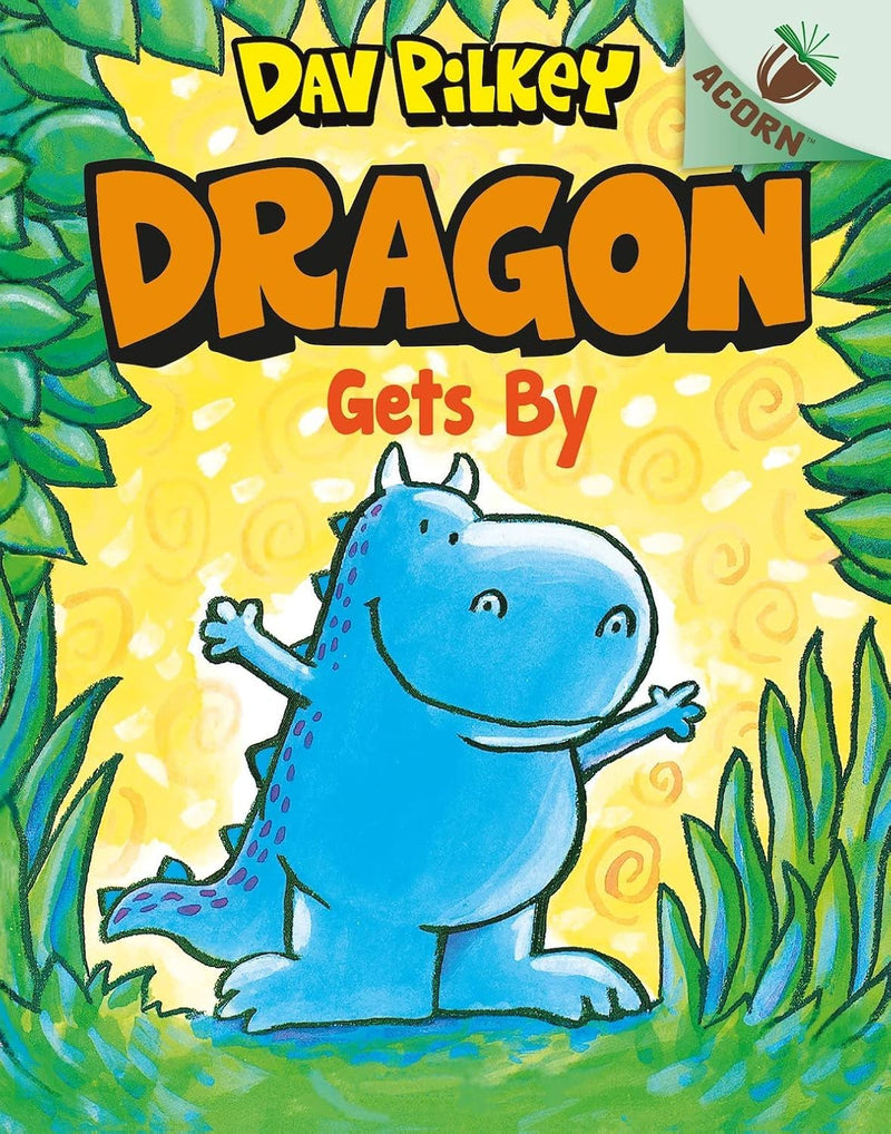 A Friend For Dragon & Dragon's Fat Cat 4 Books Collection Set by Dav Pilkey - Ages 5–7 - Paperback