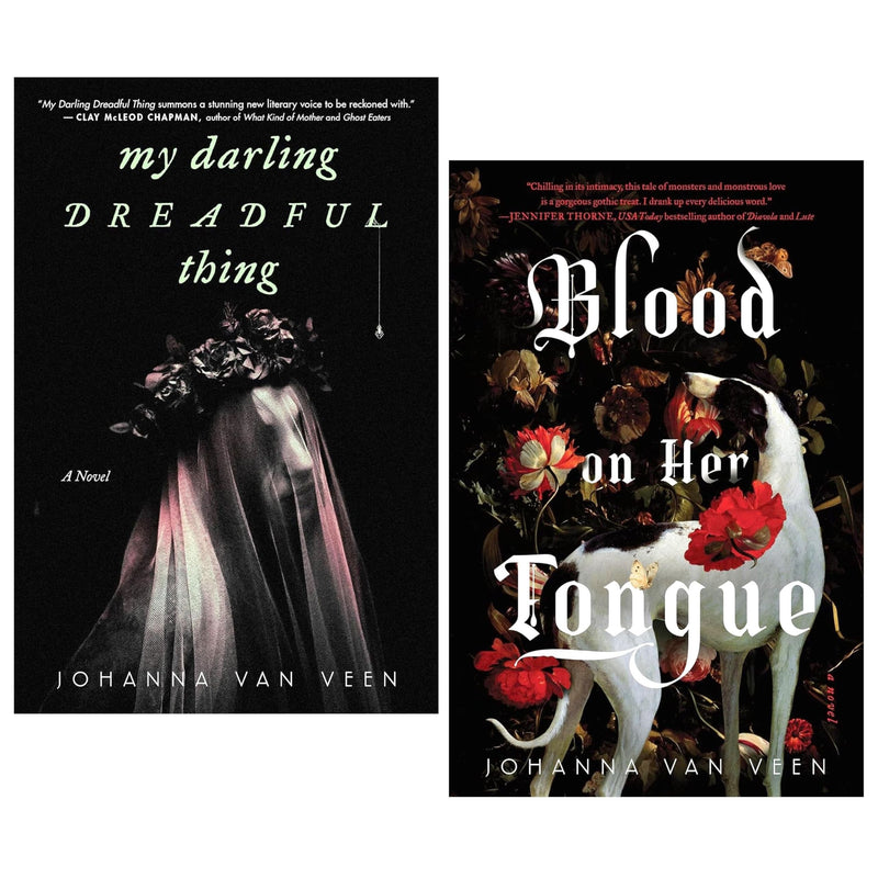 Johanna Van Veen Novel 2 Books Collection Set (My Darling Dreadful Thing and Blood on Her Tongue) - The Book Bundle