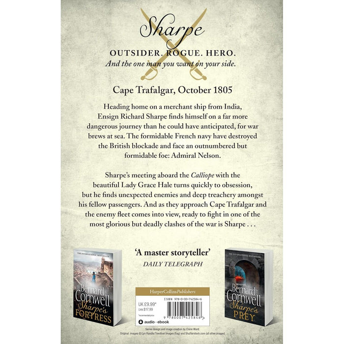 Sharpe's Trafalgar (The Sharpe Series): Richard Sharpe and the Battle of Trafalgar by Bernard Cornwell - The Book Bundle