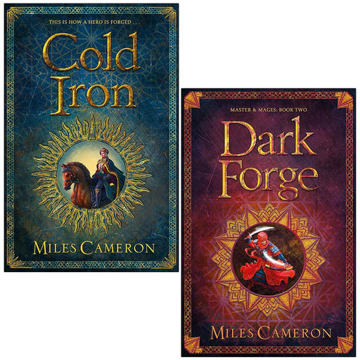 Masters and Mages Series 2 Books Collection Set By Miles Cameron (Cold Iron, Dark Forge) - The Book Bundle