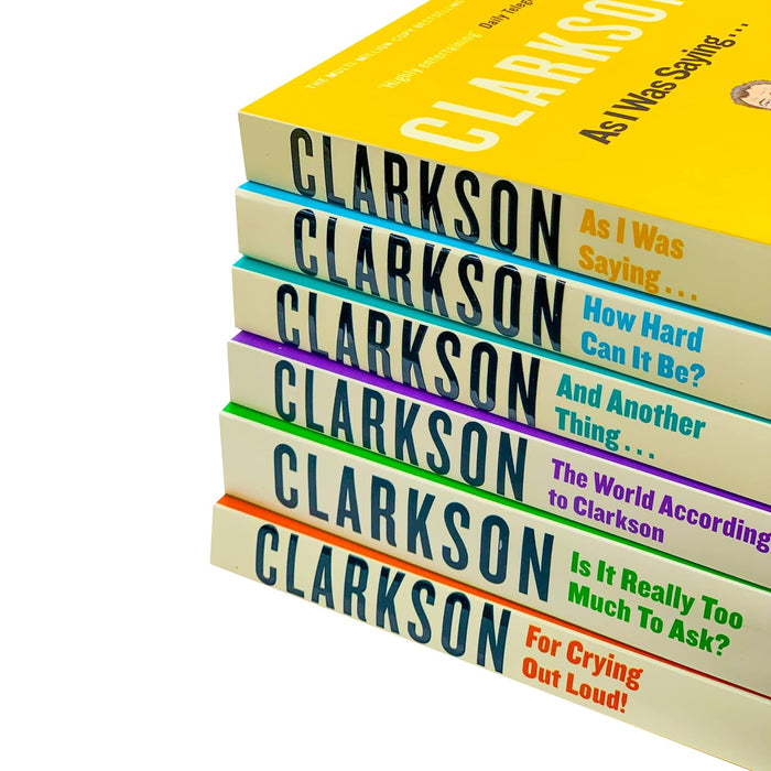 Jeremy Clarkson World According to Clarkson 6 Books Set by Jeremy Clarkson - The Book Bundle