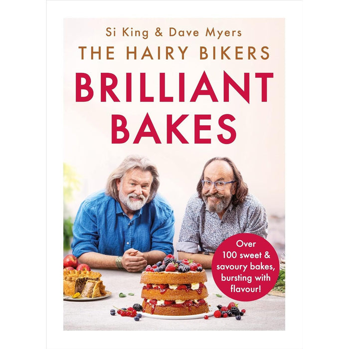 The Hairy Bikers 3 Books Set By  Hairy Bikers ( Our Family Favourites, Brilliant Bakes, Everyday Winners) (HB) - The Book Bundle