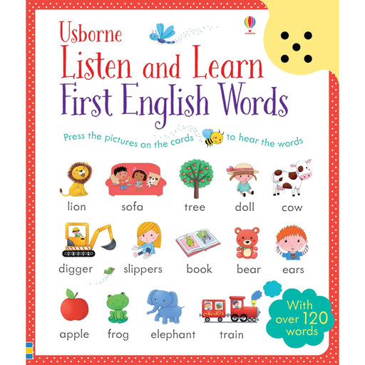 Listen and Learn First English Words: With over 120 words - The Book Bundle