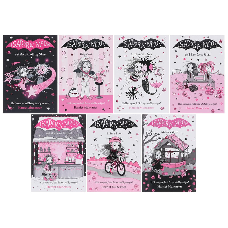 Isadora Moon 7 Illustrated Books Collection Set By Harriet Muncaster - Fiction - Paperback