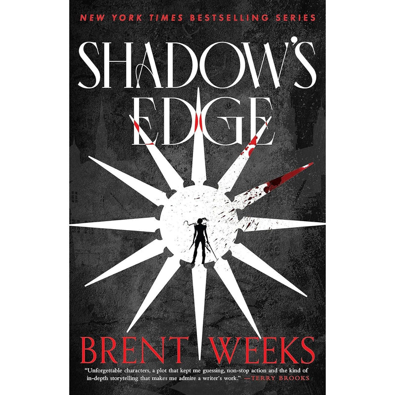Night Angel series 3-book collection set by Brent Weeks, paperback fiction books with dark fantasy covers, published by Orbit Ltd.