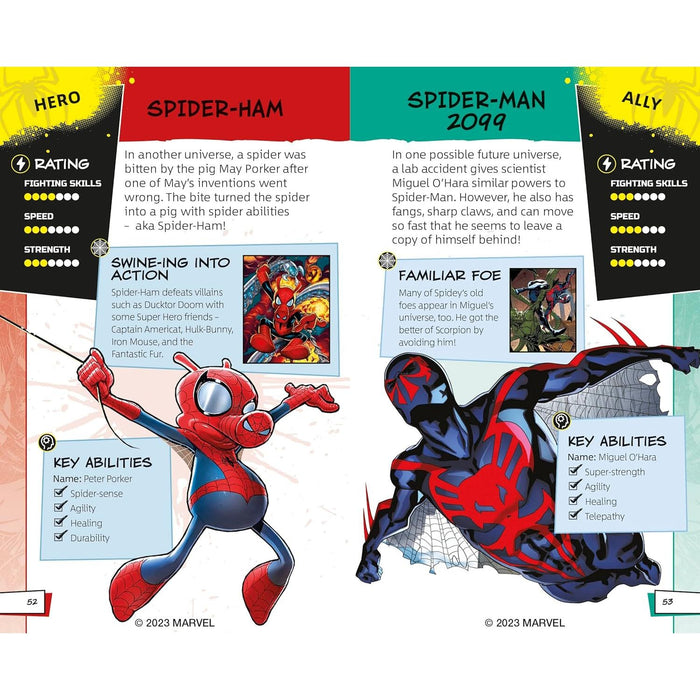 Marvel Spider-Man Pocket Guide: World Book Day 2023 by Catherine Saunders - The Book Bundle