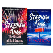 Stephen King Collection 2 Books Set (The Bazaar of Bad Dreams, Elevation) - The Book Bundle