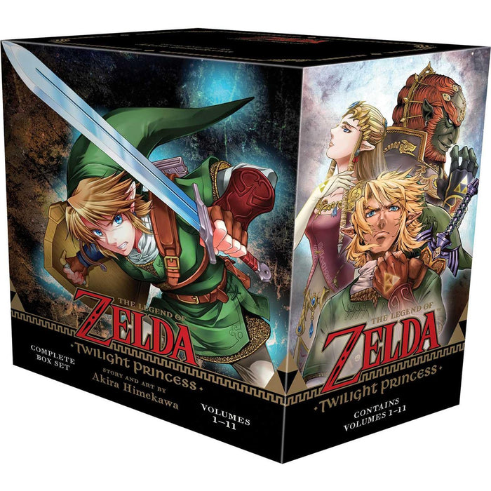 Legend of Zelda Twilight Princess Complete 11 Books Box Set (volumes 1-11) by Akira Himekawa - The Book Bundle