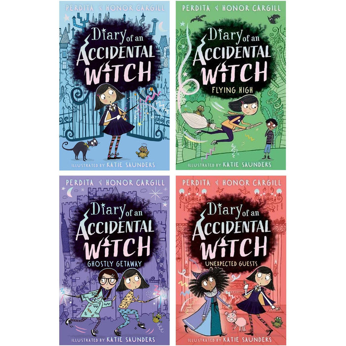 Diary of an Accidental Witch Series 4 Books Collection Set (Diary of an Accidental Witch) - The Book Bundle