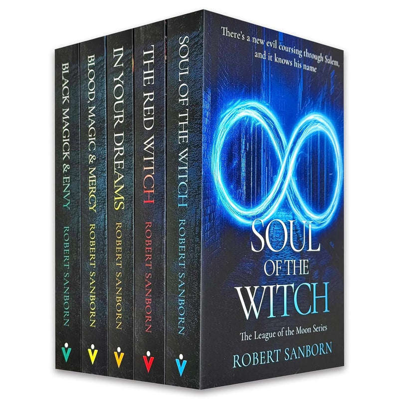 League Of The Moon 5 Books Collection Set By Robert Sanborn - Fiction - Paperback