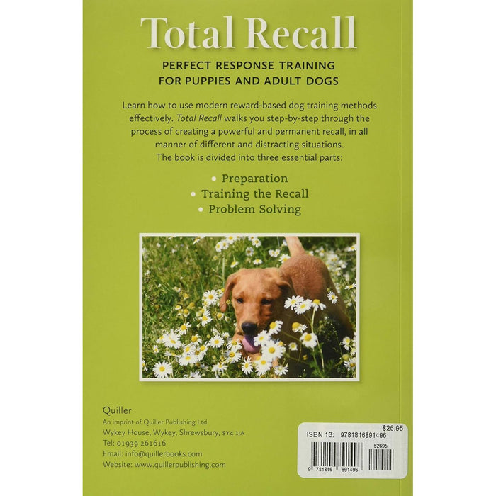 Total Recall: Perfect Response Training for Puppies and Adult Dogs - The Book Bundle