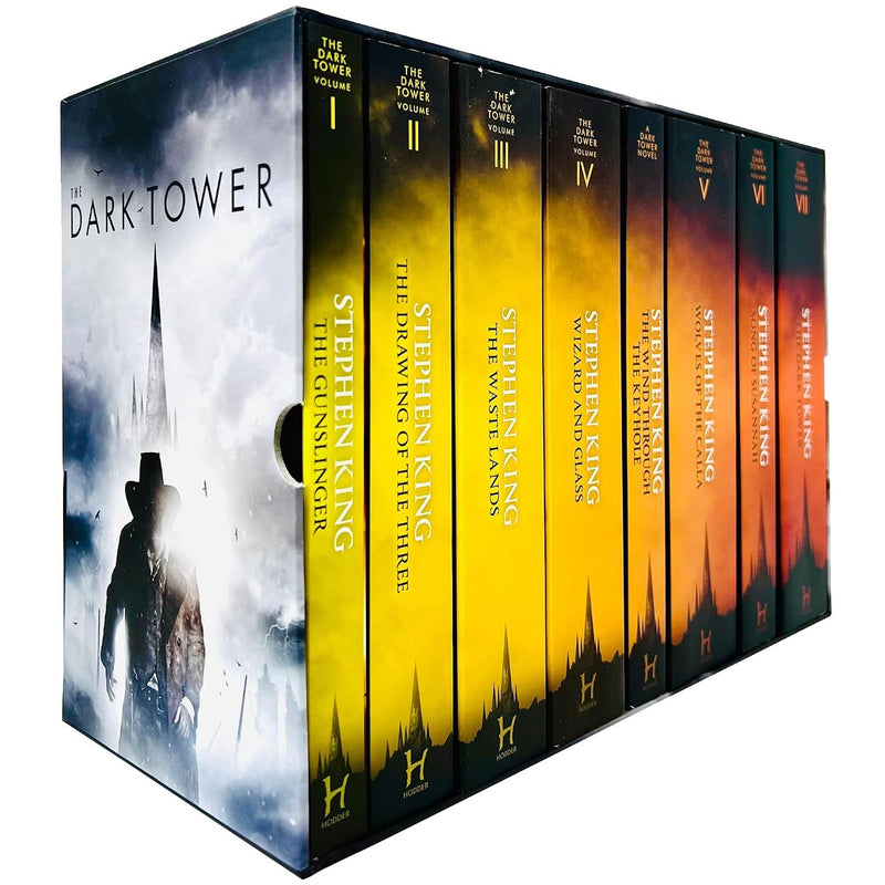 Stephen King The Dark Tower Series complete 8-book collection set, Hodder paperback box set
