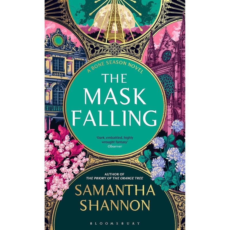 Samantha Shannon Bone Season Series 4 Books Collection Set (The Bone Season, The Mime Order, The Song Rising, The Mask Falling) - The Book Bundle