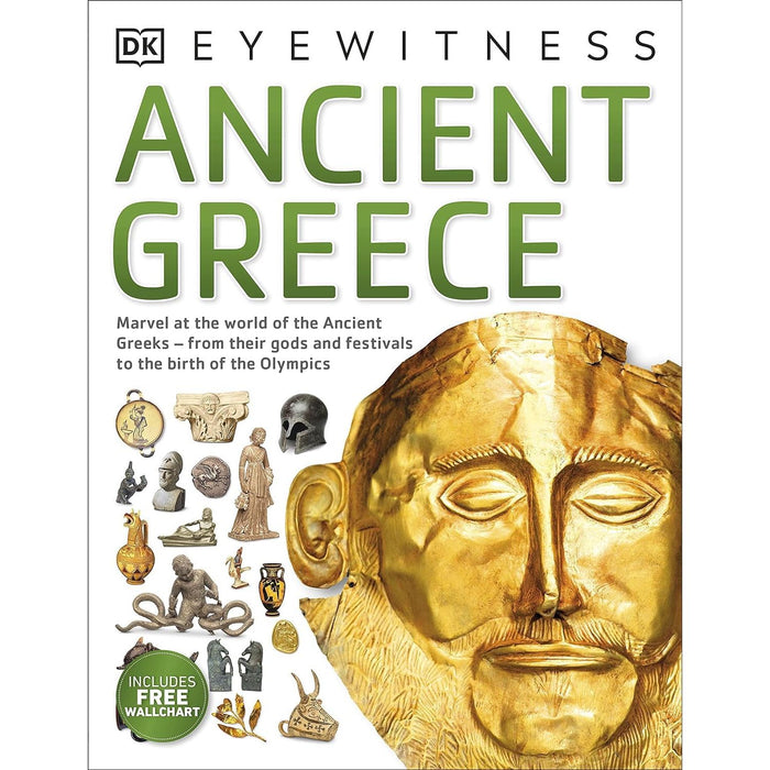 DK Eyewitness Collection 5 Books Set Ancient Greece, Tudor, Shakespeare - The Book Bundle