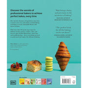 Book cover for "The Science of Baking" by Matt Adlard, featuring baking tools and ingredients on a wooden surface.