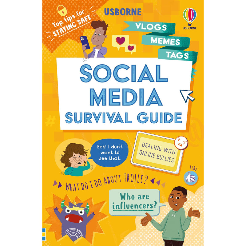 Social Media Survival Guide (Usborne Life Skills) Holly Bathie - The Book Bundle