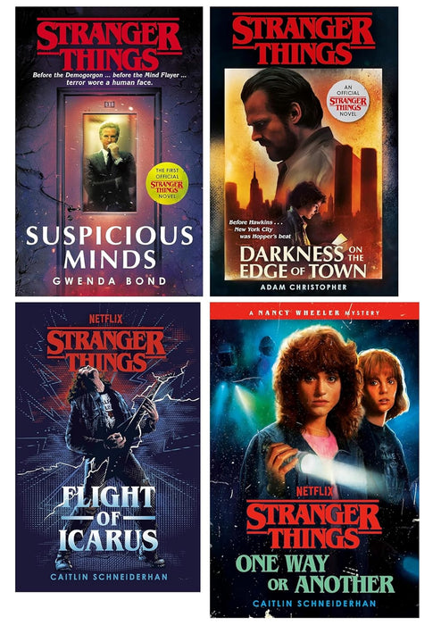 Stranger Things Series 4 Books Collection Set - Stranger Things: Suspicious Minds - Fiction - Mixed Format