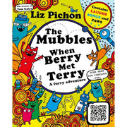 Three hardcover books from The Mubbles collection by Liz Pichon, featuring colorful illustrations and children's fiction.