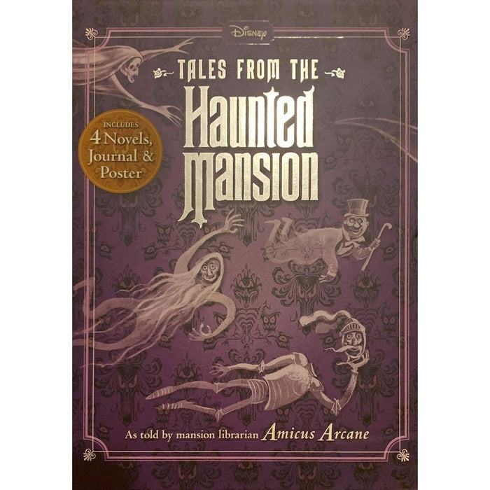 Tales from the Haunted Mansion Series 4 Books Collection Set (Vol 1-4) by Amicus Arcane Memento Mori, Grim Grinning Ghosts - The Book Bundle