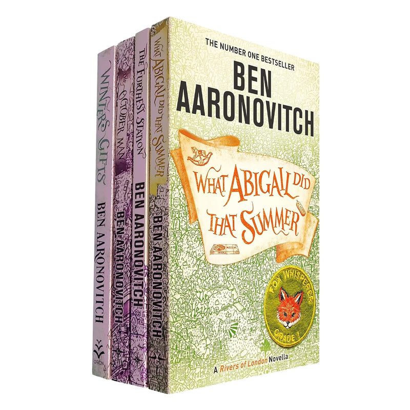 Rivers Of London Novella 4 Books Collection Set By Ben Aaronovitch - Exploring Hidden Mysteries - Fiction