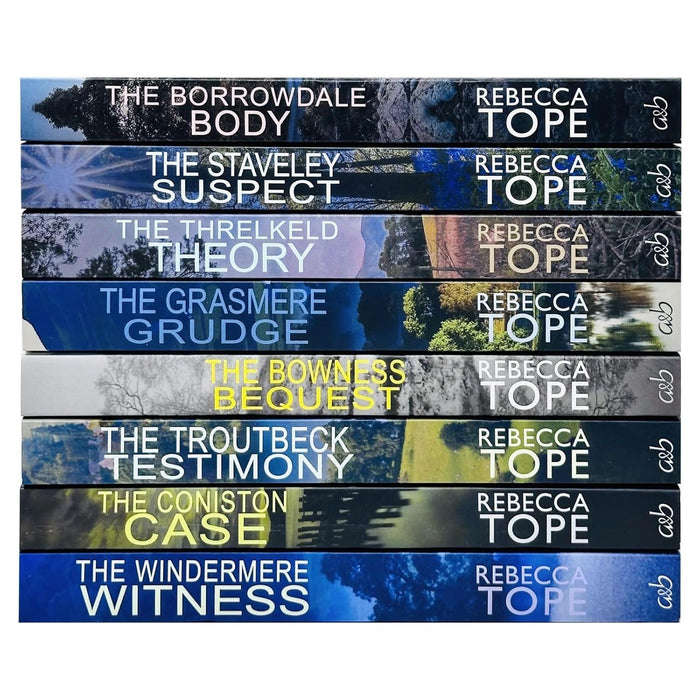 Lake District Mysteries 8 Books Collection Set By Rebecca Tope Staveley Suspect, The Borrowdale Body - The Book Bundle