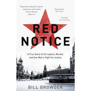 Collection of two paperback nonfiction books by Bill Browder, Freezing Order and Red Notice, published by Simon & Schuster UK.