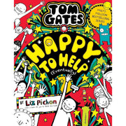 Tom Gates Series 20-23 Collection 4 Books Set By Liz Pichon (Five Star Stories, Ha! Ha! Hilarious, Book of Everything & Happy to Help (eventually), Pesky Pets and Parties) - The Book Bundle