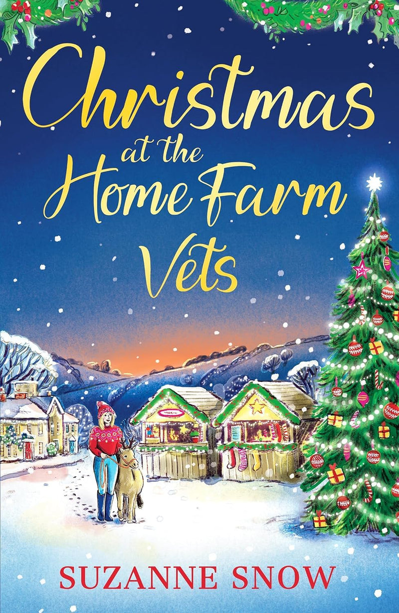 Suzanne Snow Collection 3 Books Set (Christmas at the Home Farm Vets, A Country Village Christmas & Snowfall Over Halesmere House)- Fiction - Paperback