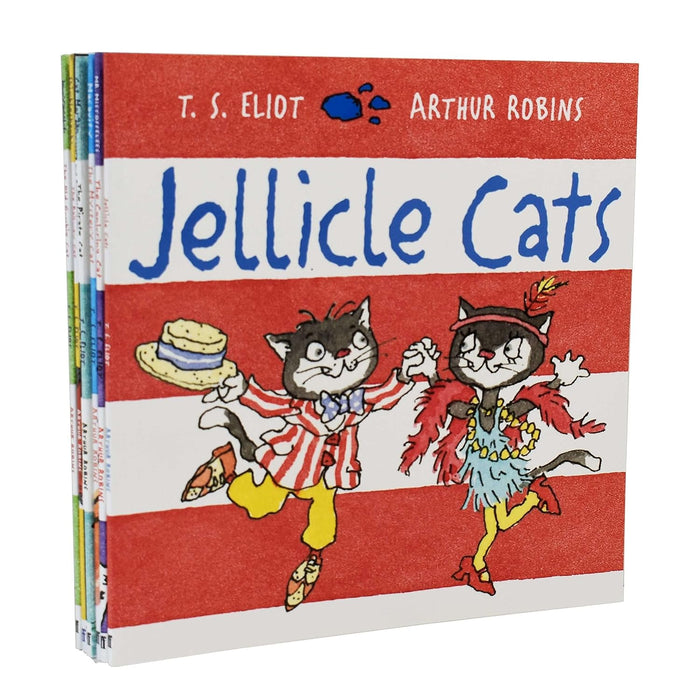 Old Possums Cats 7 Books Set (Jellicle Cats,Mr Mistoffelees:The Conjuring Cat,Macavity:The Mystery Cat) - The Book Bundle