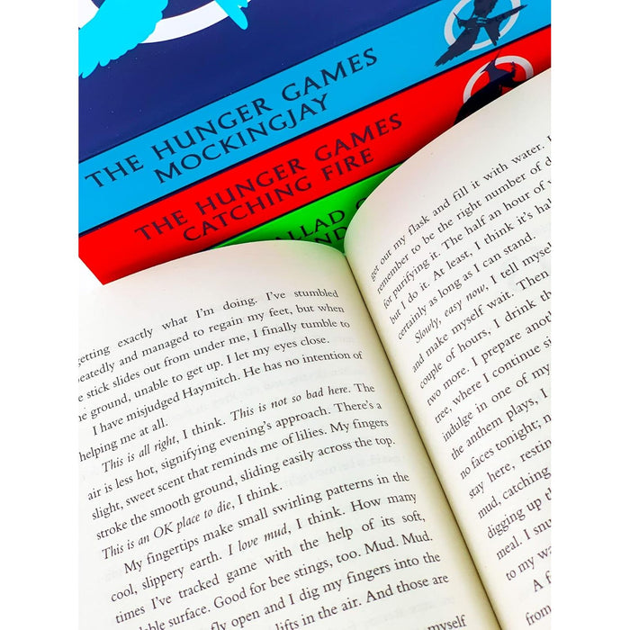 The Hunger Games 4 Books Collection Set by Suzanne Collins (The Hunger Games, Catching Fire) - The Book Bundle