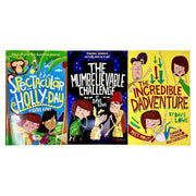 The Incredible Dadventure Series 3 Books Collection Set By Dave Lowe (Incredible Dadventure, Mumbelievable Challenge and Spectacular Holly-Day) - The Book Bundle