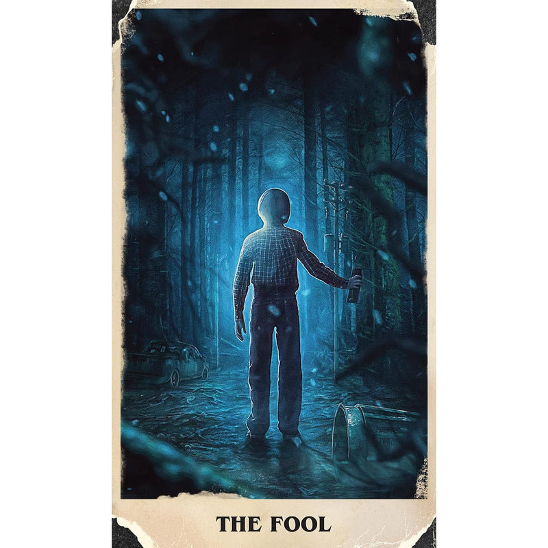 Stranger Things Tarot Deck and Guidebook by Casey Gilly -Hardcover-Fiction