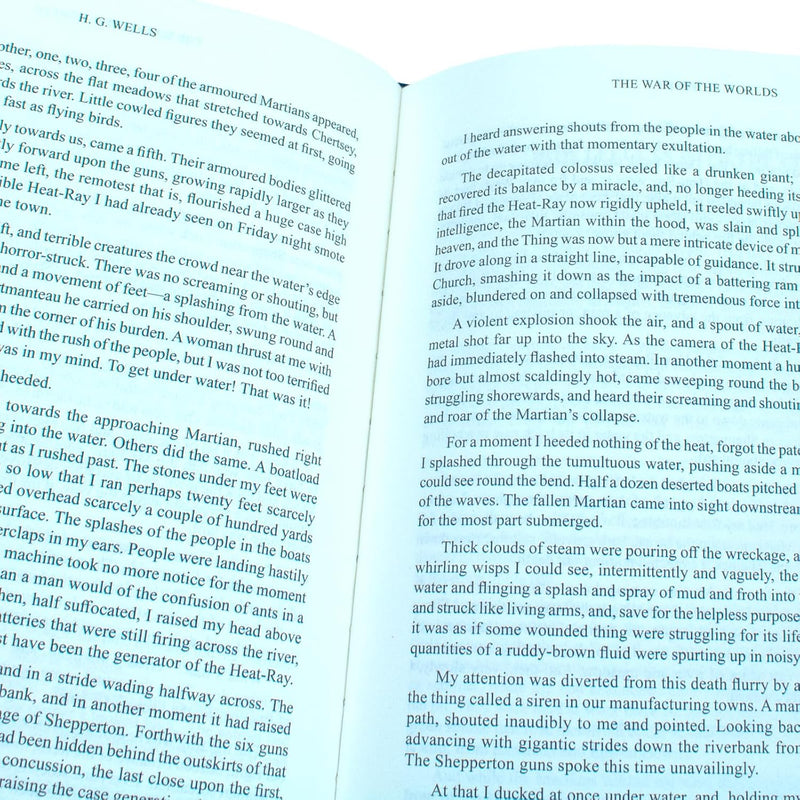 H.G. Wells:A Collection Of Works (Leather-bound) - The Book Bundle