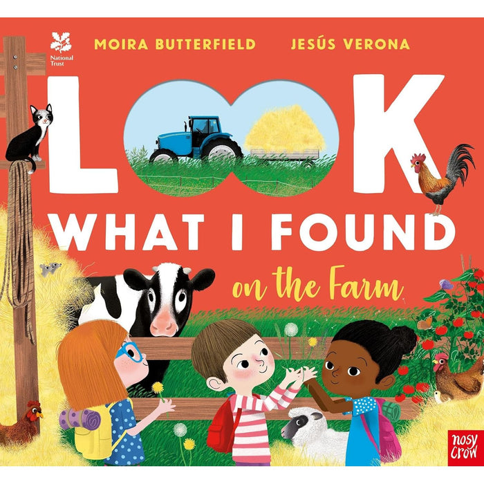 National Trust Look What I Found Series 4 Books Collection Set By Moira Butterfield - The Book Bundle