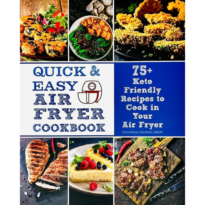 Cook Smart Air Fryer, Every Day Easy Air Fryer & Quick & Easy Air Fryer Cookbook 3 Books Collection Set - The Book Bundle