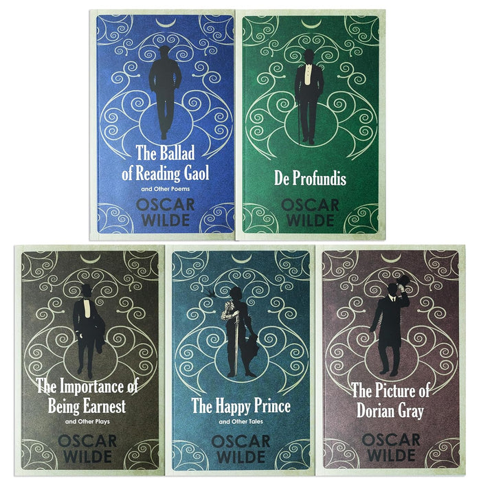 The Collected Works of Oscar Wilde 5 Books Set (The Ballad of Reading Gaol and Other Poems) - The Book Bundle