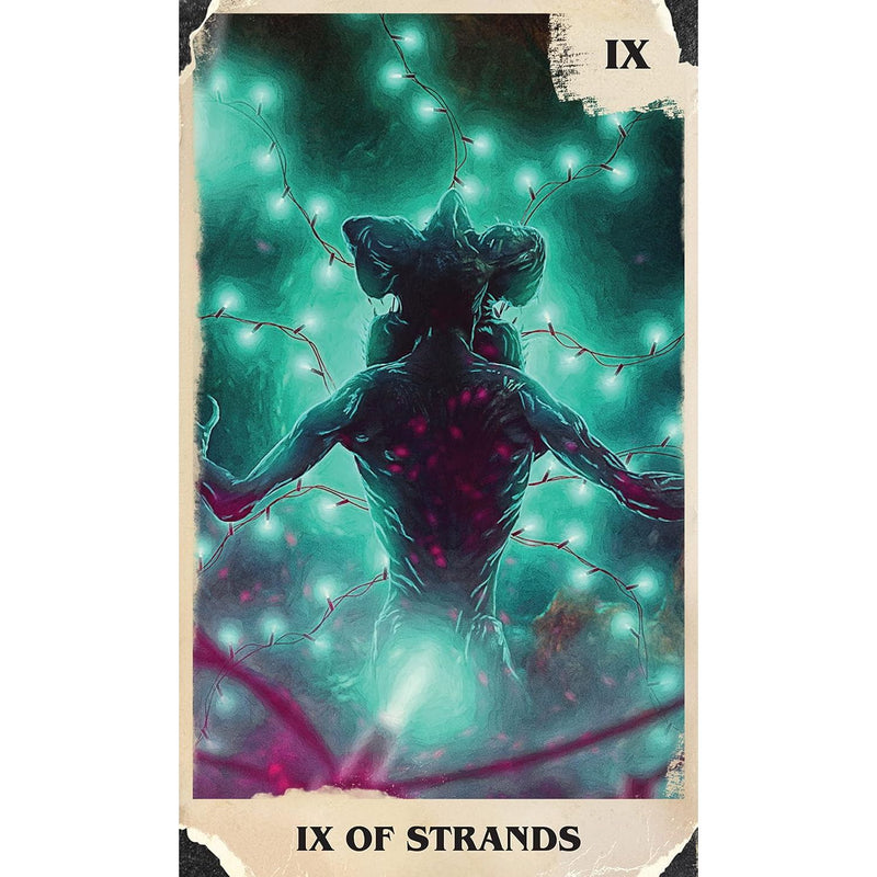Stranger Things Tarot Deck and Guidebook by Casey Gilly -Hardcover-Fiction