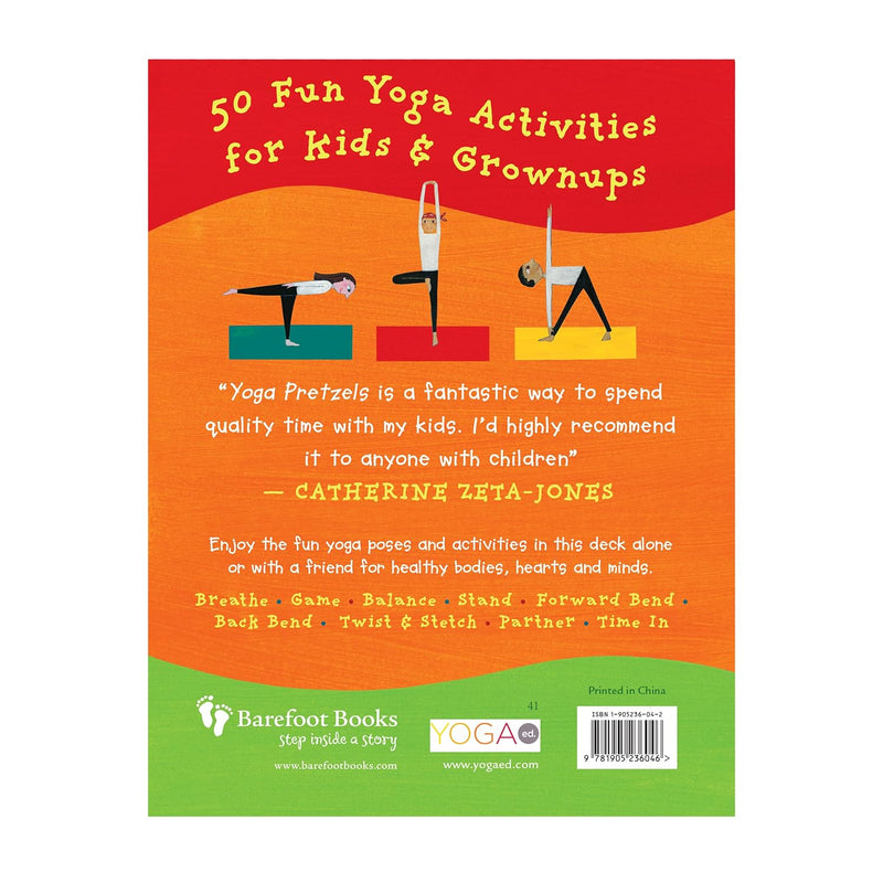 Yoga Pretzels: 50 Fun Yoga Activities for Kids and Grownups (Yoga Cards) By Tara Guber - Non Fiction - Mixed Format