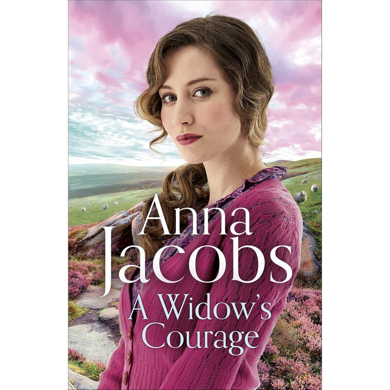 Anna Jacobs 12-book collection set including A Daughter's Journey, A Widow's Courage, and A Woman's Promise in Hodder Paperbacks.